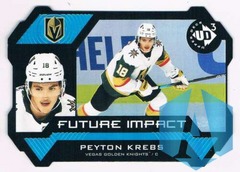2020-21 UD Extended Series Future Impact Rookie PEYTON KREBS #UD3-42 SP 0613/1000